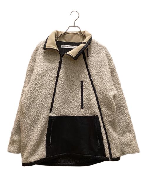 Soe（ソーイ）SOE (ソーイ) READY TO WEAR ボアジャケット ホワイト サイズ:１の古着・服飾アイテム