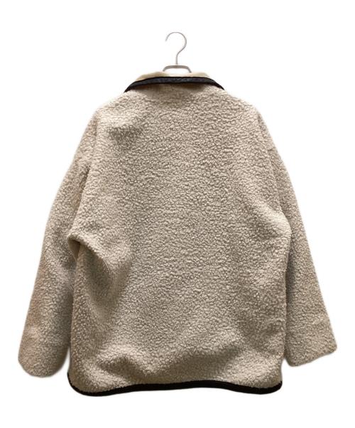 Soe（ソーイ）SOE (ソーイ) READY TO WEAR ボアジャケット ホワイト サイズ:１の古着・服飾アイテム