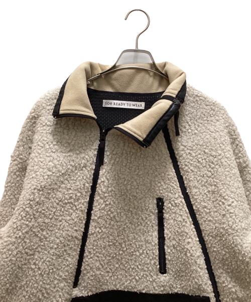 Soe（ソーイ）SOE (ソーイ) READY TO WEAR ボアジャケット ホワイト サイズ:１の古着・服飾アイテム