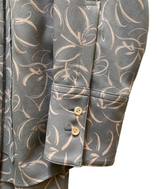 CULLNI（クルニ）CULLNI (クルニ) スカーフシャツ ブルー サイズ:1の古着・服飾アイテム