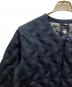 中古・古着 DESCENTE (デサント) ノーカラーダウジャケット ネイビー サイズ:m：10000円