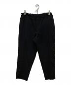 COMME des GARCONS HOMME PLUSコムデギャルソンオムプリュス）の古着「ウール イージー スラックス」｜ブラック