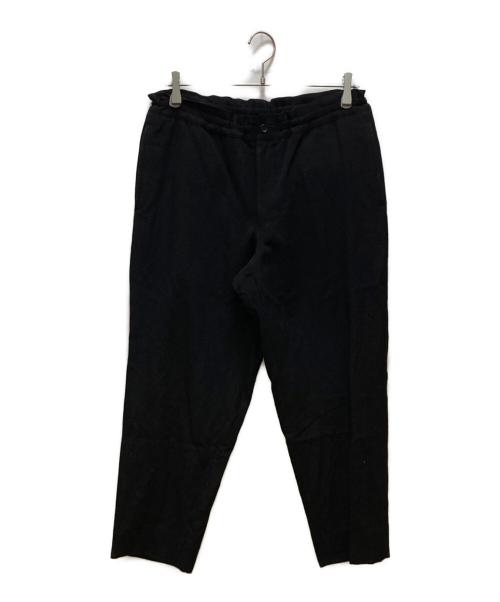 COMME des GARCONS HOMME PLUS（コムデギャルソンオムプリュス）COMME des GARCONS HOMME PLUS (コムデギャルソンオムプリュス) ウール イージー スラックス ブラック サイズ:Sの古着・服飾アイテム