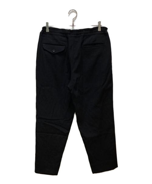 COMME des GARCONS HOMME PLUS（コムデギャルソンオムプリュス）COMME des GARCONS HOMME PLUS (コムデギャルソンオムプリュス) ウール イージー スラックス ブラック サイズ:Sの古着・服飾アイテム