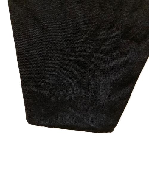 COMME des GARCONS HOMME PLUS（コムデギャルソンオムプリュス）COMME des GARCONS HOMME PLUS (コムデギャルソンオムプリュス) ウール イージー スラックス ブラック サイズ:Sの古着・服飾アイテム