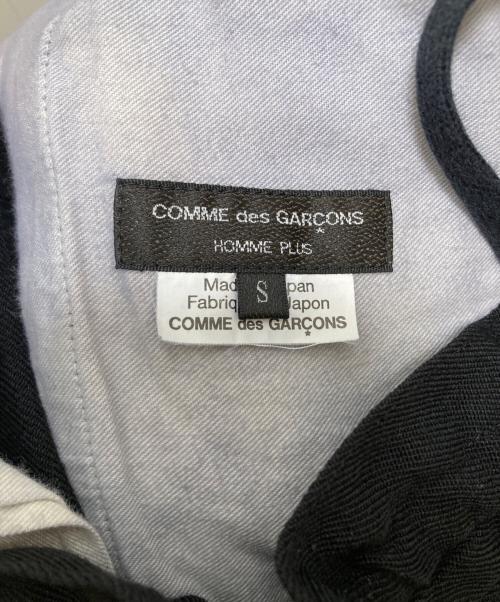 COMME des GARCONS HOMME PLUS（コムデギャルソンオムプリュス）COMME des GARCONS HOMME PLUS (コムデギャルソンオムプリュス) ウール イージー スラックス ブラック サイズ:Sの古着・服飾アイテム