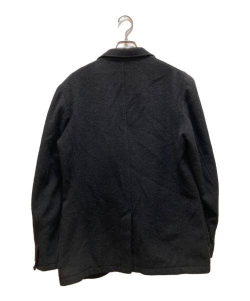 s'yte（サイト）s'yte (サイト) ウールビーバー ピークドラペルジャケット ブラック サイズ:2の古着・服飾アイテム