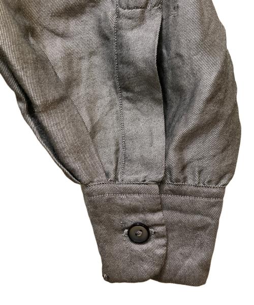 JOCKEY（ジョッキー）JOCKEY (ジョッキー) 60sオープンカラーシャツ グレー サイズ:Mの古着・服飾アイテム