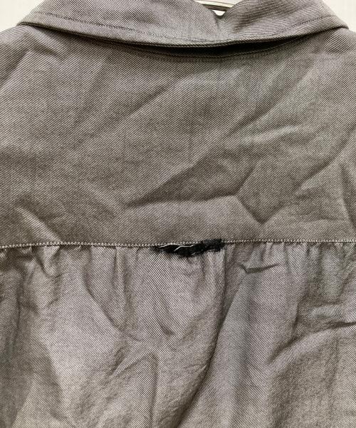 JOCKEY（ジョッキー）JOCKEY (ジョッキー) 60sオープンカラーシャツ グレー サイズ:Mの古着・服飾アイテム