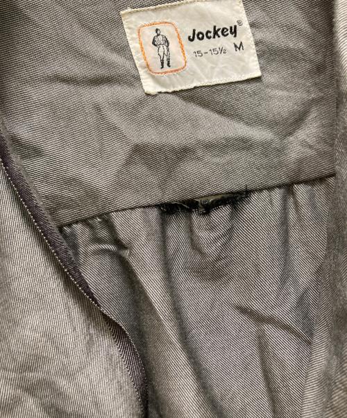 JOCKEY（ジョッキー）JOCKEY (ジョッキー) 60sオープンカラーシャツ グレー サイズ:Mの古着・服飾アイテム