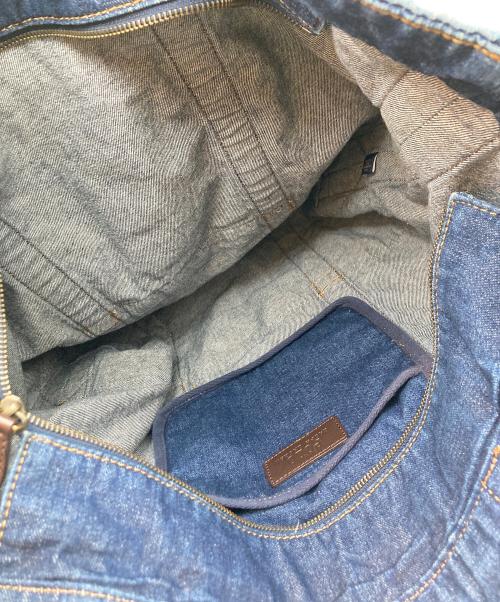 POLO RALPH LAUREN（ポロ・ラルフローレン）POLO RALPH LAUREN (ポロ・ラルフローレン) デニムトートバッグ インディゴの古着・服飾アイテム