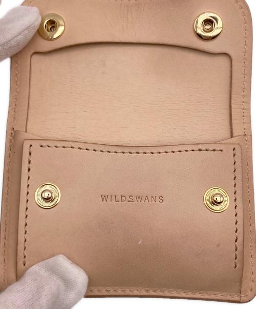 WILDSWANS（ワイルドスワンズ）WILDSWANS (ワイルドスワンズ) TUNGUE コインケース ベージュの古着・服飾アイテム