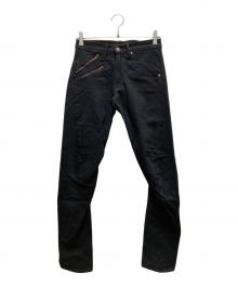 LEVI'S RED（リーバイス レッド）の古着「立体裁断デニムパンツ」｜ブラック