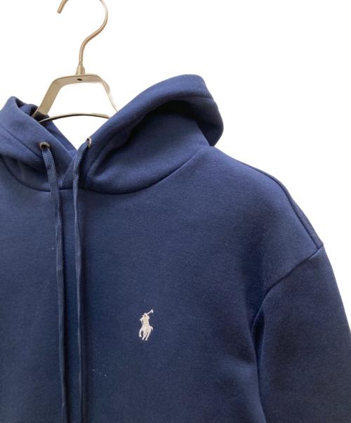 POLO RALPH LAUREN（ポロ・ラルフローレン）POLO RALPH LAUREN (ポロ・ラルフローレン) バックプリントロゴパーカー ネイビー サイズ:Sの古着・服飾アイテム