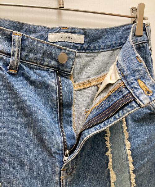 jieda（ジエダ）Jieda (ジエダ) SWITCHING OVER DENIM PANTS インディゴ サイズ:1の古着・服飾アイテム