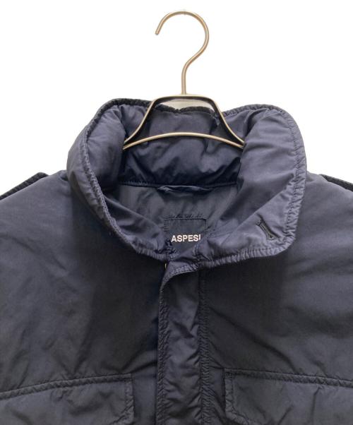 ASPESI（アスペジ）ASPESI (アスペジ) 中綿フィールドジャケット ネイビー サイズ:Ｍの古着・服飾アイテム