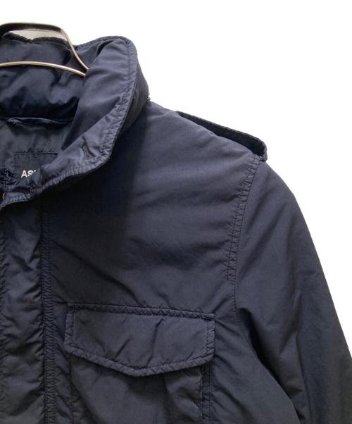 ASPESI（アスペジ）ASPESI (アスペジ) 中綿フィールドジャケット ネイビー サイズ:Ｍの古着・服飾アイテム