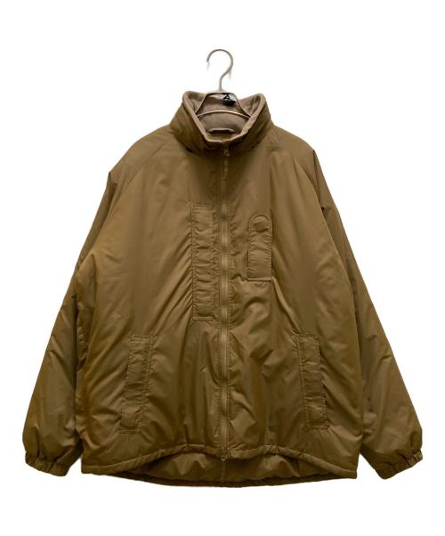 Kinloch Anderson（キンロックアンダーソン）Kinloch Anderson (キンロックアンダーソン) PCS Thermal Jacket Nylon Taffeta With SOLONA ブラウン サイズ:40の古着・服飾アイテム
