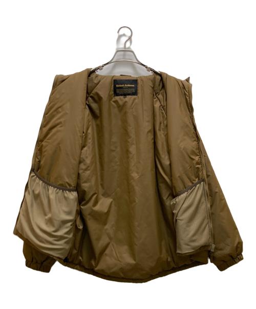 Kinloch Anderson（キンロックアンダーソン）Kinloch Anderson (キンロックアンダーソン) PCS Thermal Jacket Nylon Taffeta With SOLONA ブラウン サイズ:40の古着・服飾アイテム