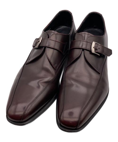 REGAL（リーガル）REGAL (リーガル) シングルモンクストラップシューズ ブラウン サイズ:26の古着・服飾アイテム