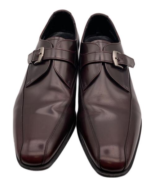 REGAL（リーガル）REGAL (リーガル) シングルモンクストラップシューズ ブラウン サイズ:26の古着・服飾アイテム