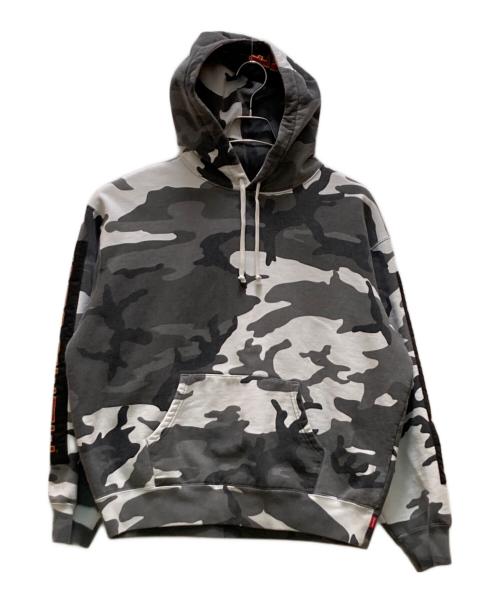 SUPREME（シュプリーム）SUPREME (シュプリーム) ウーブン パッチ フーデッド スウェットシャツ 