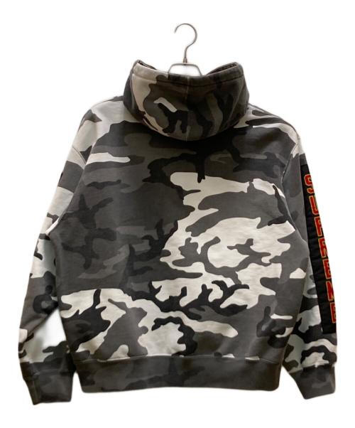 SUPREME（シュプリーム）SUPREME (シュプリーム) ウーブン パッチ フーデッド スウェットシャツ 