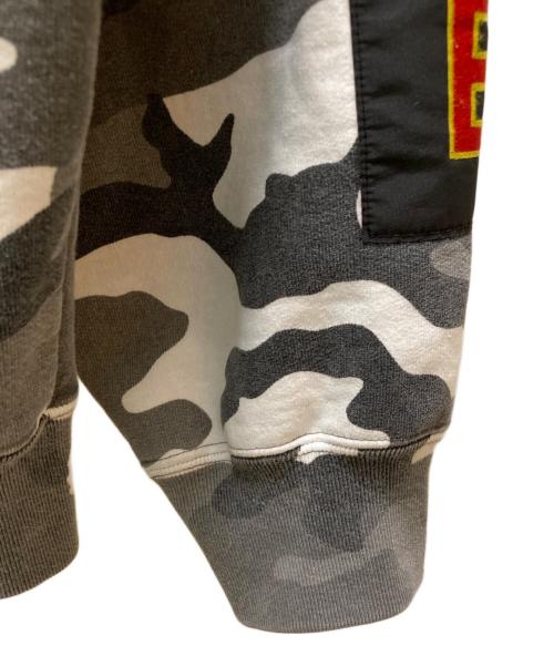 SUPREME（シュプリーム）SUPREME (シュプリーム) ウーブン パッチ フーデッド スウェットシャツ 