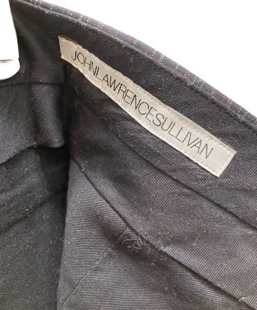 JOHN LAWRENCE SULLIVAN（ジョン ローレンス サリバン）JOHN LAWRENCE SULLIVAN (ジョン ローレンス サリバン) チェックウールパンツ グレー サイズ:44の古着・服飾アイテム