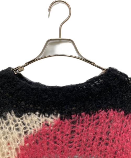 UNUSED（アンユーズド）UNUSED (アンユーズド) Mohair Pullover Knit ブラック サイズ:3の古着・服飾アイテム