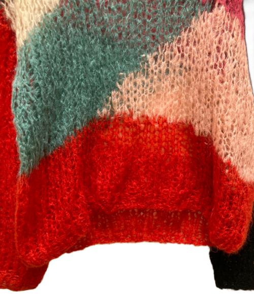 UNUSED（アンユーズド）UNUSED (アンユーズド) Mohair Pullover Knit ブラック サイズ:3の古着・服飾アイテム
