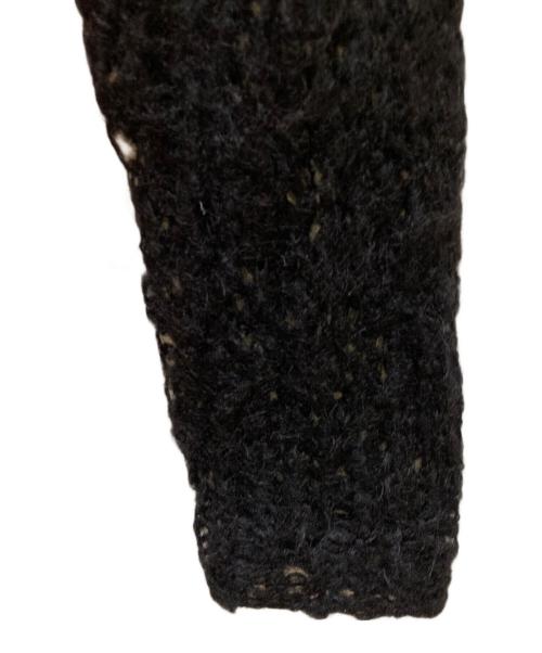 UNUSED（アンユーズド）UNUSED (アンユーズド) Mohair Pullover Knit ブラック サイズ:3の古着・服飾アイテム