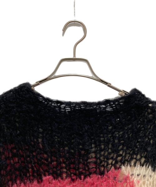 UNUSED（アンユーズド）UNUSED (アンユーズド) Mohair Pullover Knit ブラック サイズ:3の古着・服飾アイテム