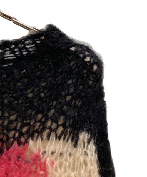 UNUSED（アンユーズド）UNUSED (アンユーズド) Mohair Pullover Knit ブラック サイズ:3の古着・服飾アイテム
