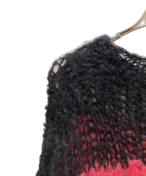 UNUSED（アンユーズド）UNUSED (アンユーズド) Mohair Pullover Knit ブラック サイズ:3の古着・服飾アイテム