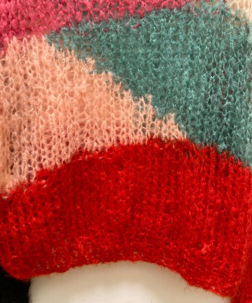 UNUSED（アンユーズド）UNUSED (アンユーズド) Mohair Pullover Knit ブラック サイズ:3の古着・服飾アイテム