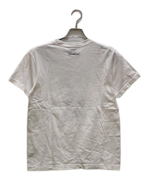 Tom&Jerry（トムトジェリー）Tom&Jerry (トムトジェリー) Yuko Higuchi (ユウコ ヒグチ) コラボプリントTシャツ ホワイト サイズ:Sの古着・服飾アイテム