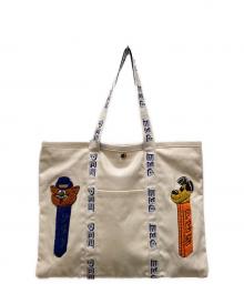 ear PAPILLONNER×PEZ（イアパピヨネ×ペッツ）の古着「コラボキャンバストートバッグ」