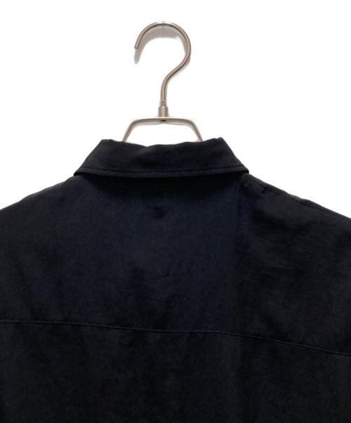 GROUND Y（グラウンドワイ）GROUND Y (グラウンドワイ) テープドルマンビッグシャツ ブラック サイズ:1の古着・服飾アイテム