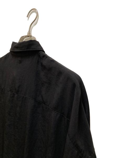 GROUND Y（グラウンドワイ）GROUND Y (グラウンドワイ) テープドルマンビッグシャツ ブラック サイズ:1の古着・服飾アイテム