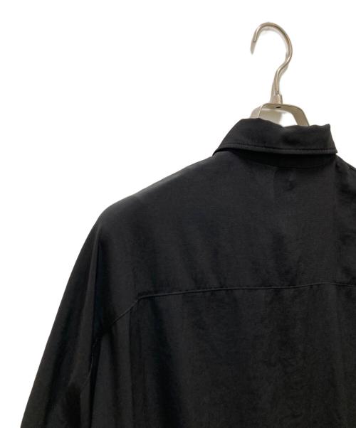GROUND Y（グラウンドワイ）GROUND Y (グラウンドワイ) テープドルマンビッグシャツ ブラック サイズ:1の古着・服飾アイテム