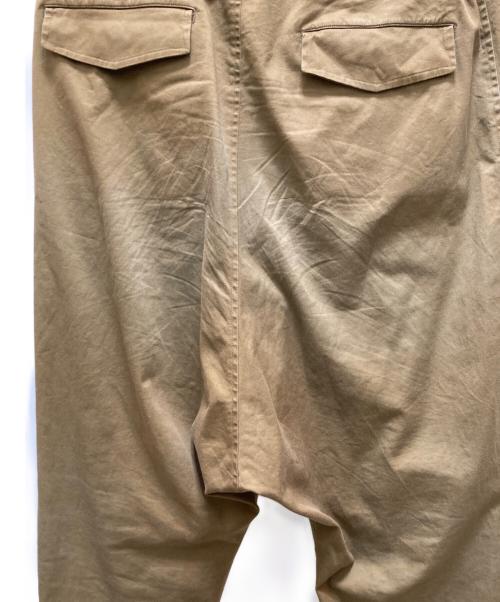 GROUND Y（グラウンドワイ）GROUND Y (グラウンドワイ) サルエルパンツ カーキ サイズ:3の古着・服飾アイテム