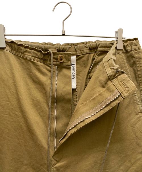 GROUND Y（グラウンドワイ）GROUND Y (グラウンドワイ) サルエルパンツ カーキ サイズ:3の古着・服飾アイテム