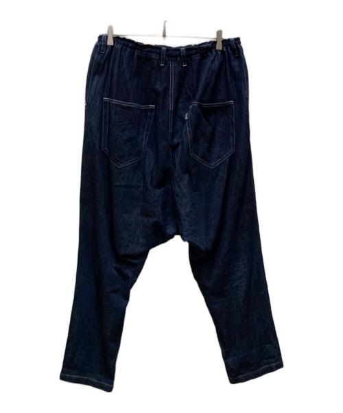 GROUND Y（グラウンドワイ）GROUND Y (グラウンドワイ) サルエルデニムパンツ インディゴ サイズ:3の古着・服飾アイテム