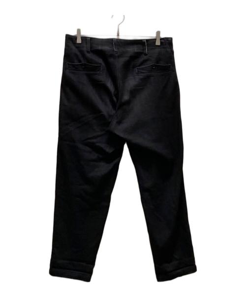 Yohji Yamamoto pour homme（ヨウジヤマモト プールオム）Yohji Yamamoto pour homme (ヨウジヤマモト プールオム) 左ファスナーポケットデニムパンツ ブラック サイズ:2の古着・服飾アイテム
