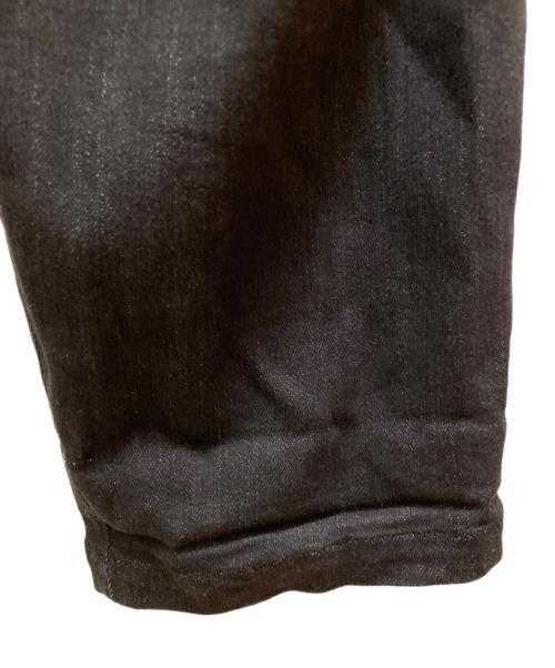 Yohji Yamamoto pour homme（ヨウジヤマモト プールオム）Yohji Yamamoto pour homme (ヨウジヤマモト プールオム) 左ファスナーポケットデニムパンツ ブラック サイズ:2の古着・服飾アイテム