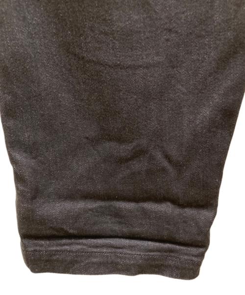 Yohji Yamamoto pour homme（ヨウジヤマモト プールオム）Yohji Yamamoto pour homme (ヨウジヤマモト プールオム) 左ファスナーポケットデニムパンツ ブラック サイズ:2の古着・服飾アイテム