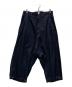GROUND Y（グラウンドワイ）の古着「ワイドデニムパンツ」｜インディゴ