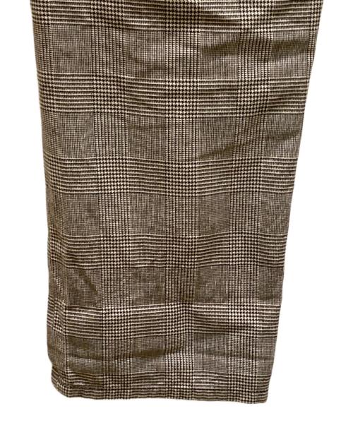 Yohji Yamamoto pour homme（ヨウジヤマモト プールオム）Yohji Yamamoto pour homme (ヨウジヤマモト プールオム) グレンチェックサルエルパンツ ホワイト×ブラック サイズ:2の古着・服飾アイテム