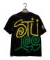 stussy (ステューシー) ラスタデカロゴTシャツ ブラック サイズ:Ⅼ：10000円